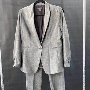 Ann Taylor. Dark Grey suit.